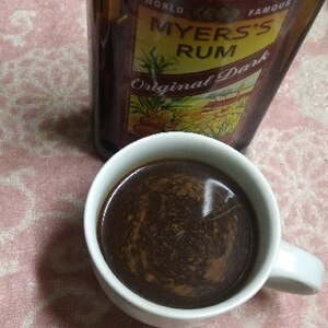 ラム酒香るチョココーヒー